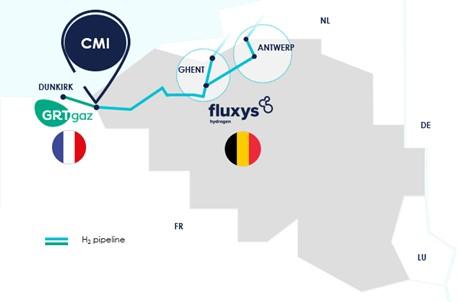 Call for market interest for cross-border hydrogen transport infrastructure between France and Belgium