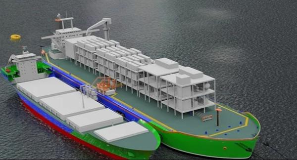 The world’s first floating production unit for green ammonia at an industrial scale