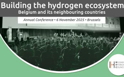 Save the Date! Annual Conference Belgium Hydrogen Coucil, Nov 6th, Brussels