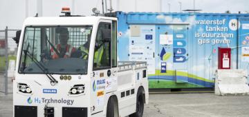 WaterstofNet and VIL realize demo with hydrogen-powered ground support equipment at Brussels Airport