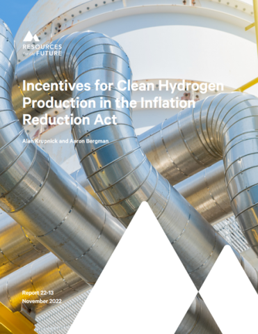 Study: Incentives for Clean Hydrogen Production in the Inflation Reduction Act (IRA) 