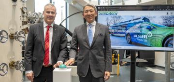 Messer and Toyota form a joint-venture in Germany on green hydrogen fuel cell vehicles